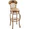 Hillsdale Rooster Hand-Painted Swivel 26" High Counter Stool