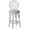 Hillsdale Savona 30" Oyster Beige Swivel Bar Stool