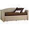 Hillsdale Siesta Tweed Fabric Daybed with Trundle