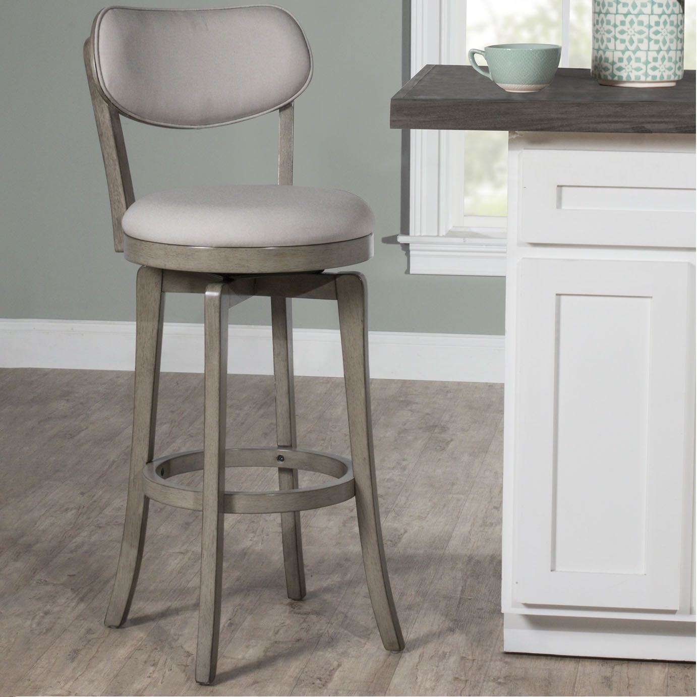 Slate grey bar discount stools