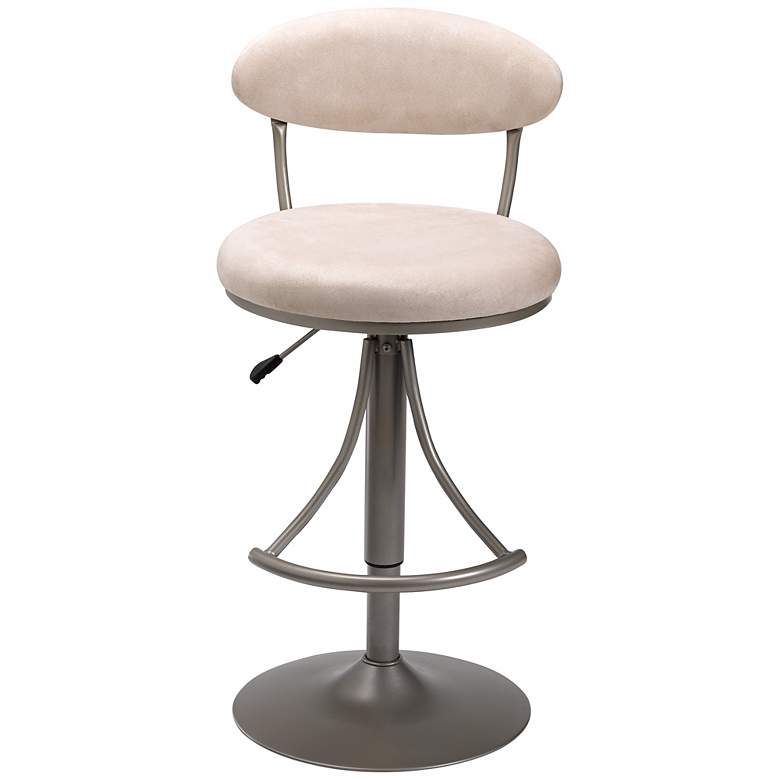 Image 1 Hillsdale Venus Fawn Adjustable Bar or Counter Stool