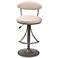 Hillsdale Venus Fawn Adjustable Bar or Counter Stool