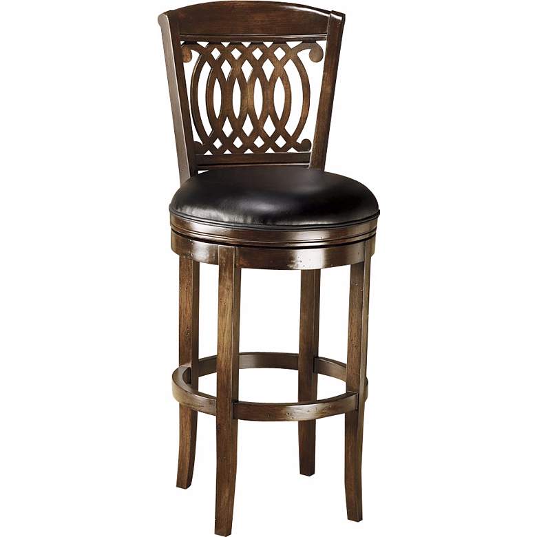 Image 1 Hillsdale Vienna Swivel  25 inch High Counter Stool
