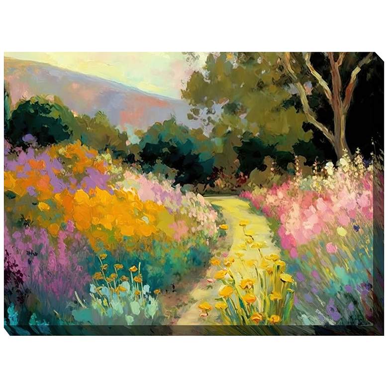 Image 1 Hilltop Hike Outdoor Canvas Art