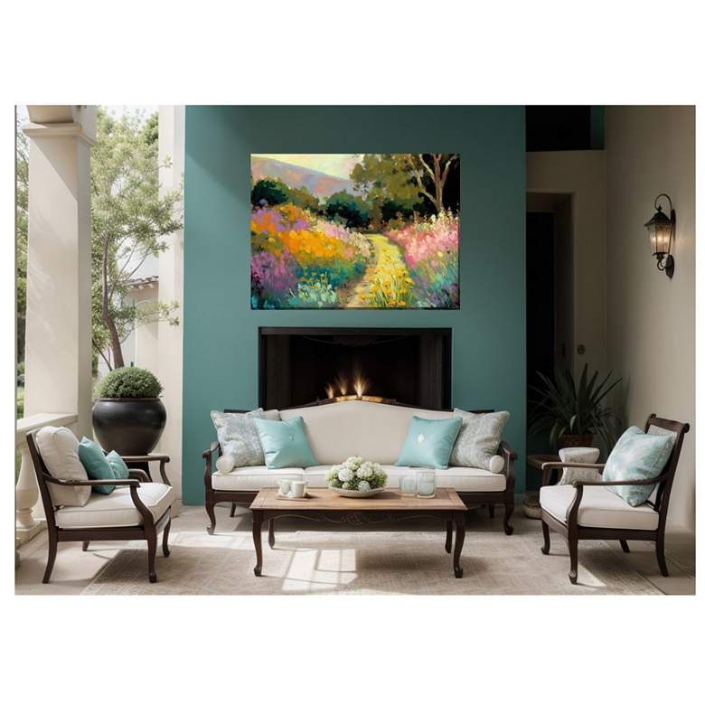 Image 2 Hilltop Hike Outdoor Canvas Art more views