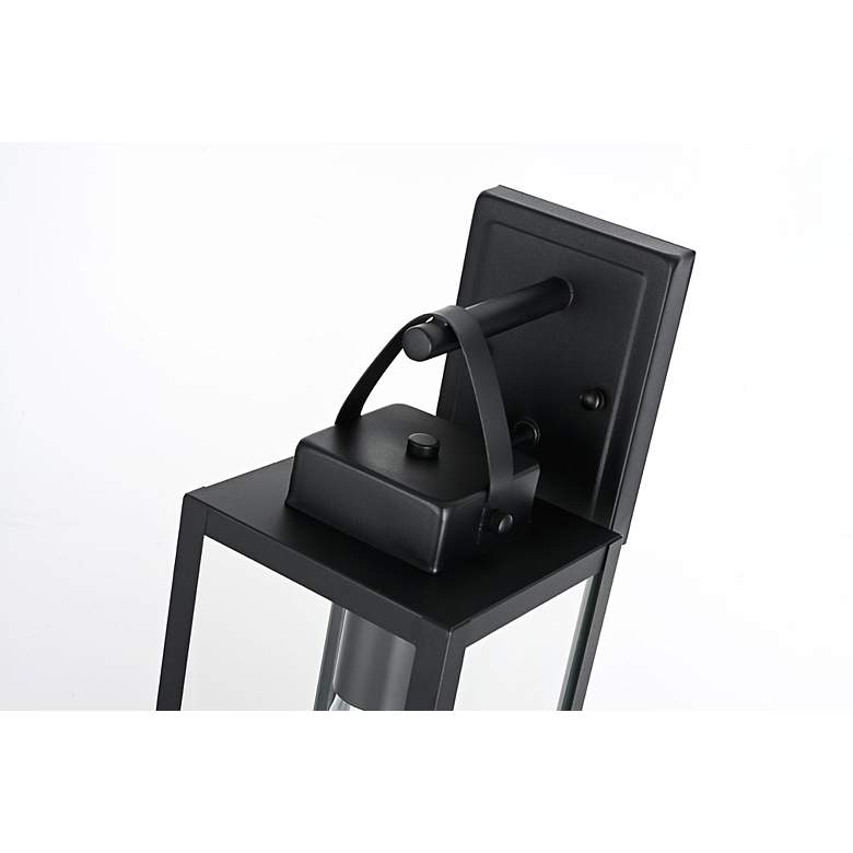 Image 5 Hilton 17 1/2" High Black Outdoor Wall Light more views