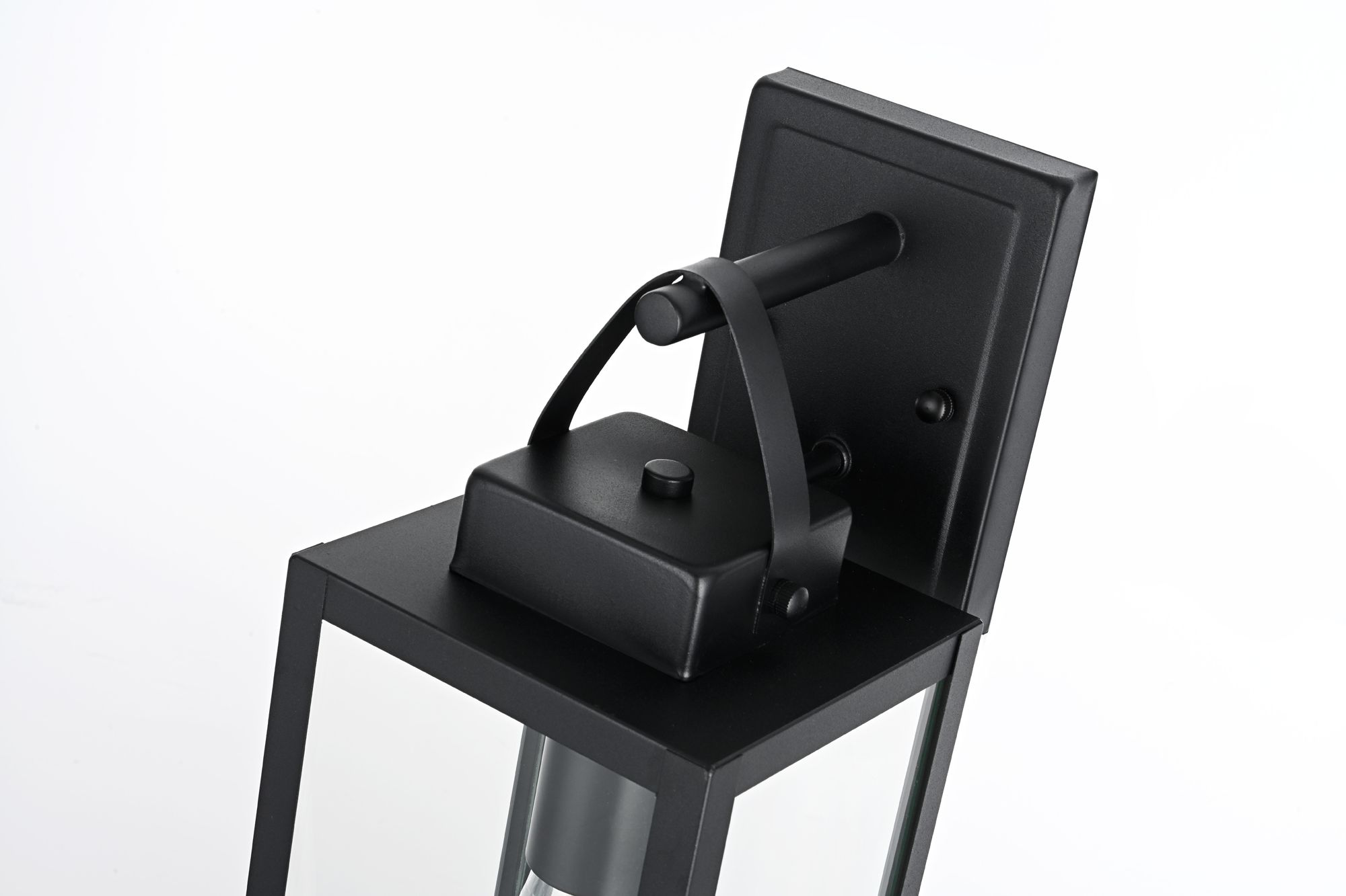 Hilton 17 1/2" High Black Outdoor Wall Light