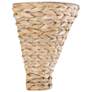 2_Hilton Head 1-Lt Sconce - French Gold/Natural Seagrass more views