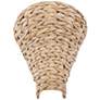 4_Hilton Head 1-Lt Sconce - French Gold/Natural Seagrass more views
