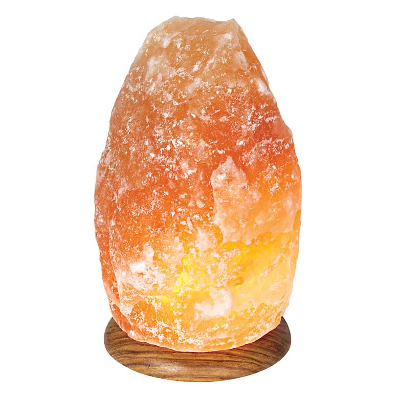 Image 1 Himalayan 10 inchH Salt Crystal Large Stone Accent Lamp