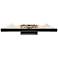 Himalayas 26" Wide Black LED Vanity Bath Light