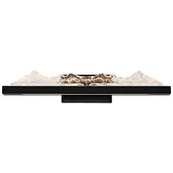 Himalayas 26" Wide Black LED Vanity Bath Light