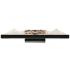 Himalayas 26" Wide Black LED Vanity Bath Light