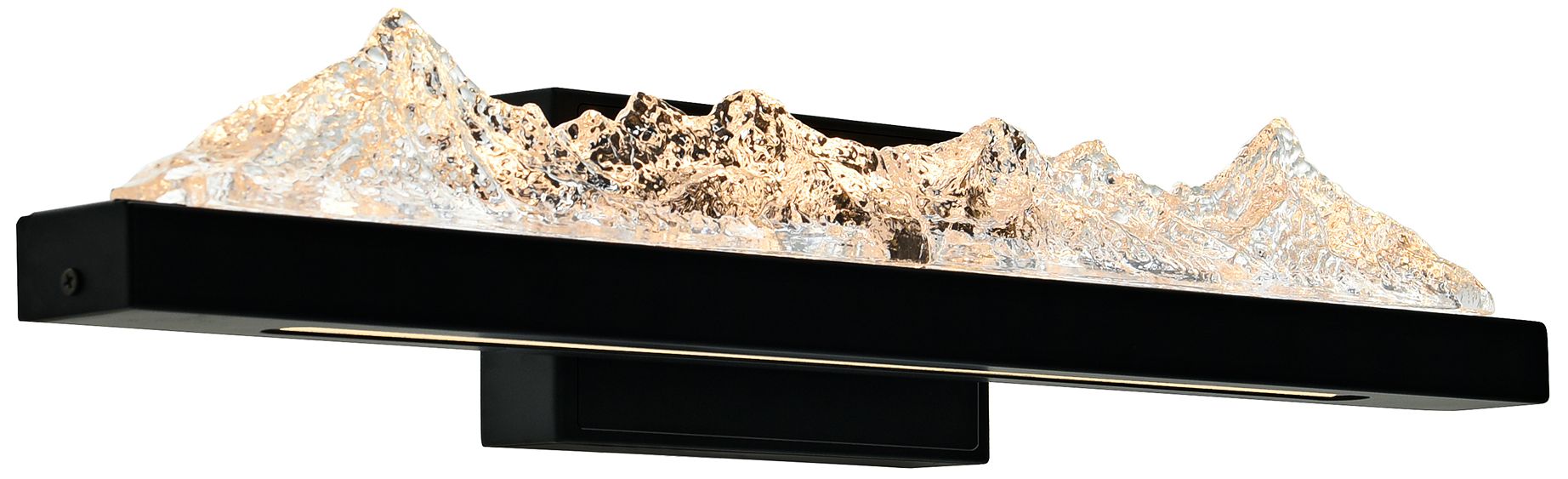 Image 2 Himalayas 26" Wide Black LED Vanity Bath Light more views