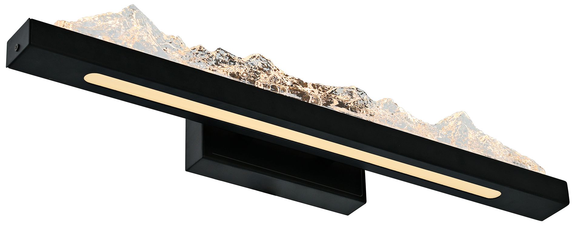 Image 3 Himalayas 26" Wide Black LED Vanity Bath Light more views