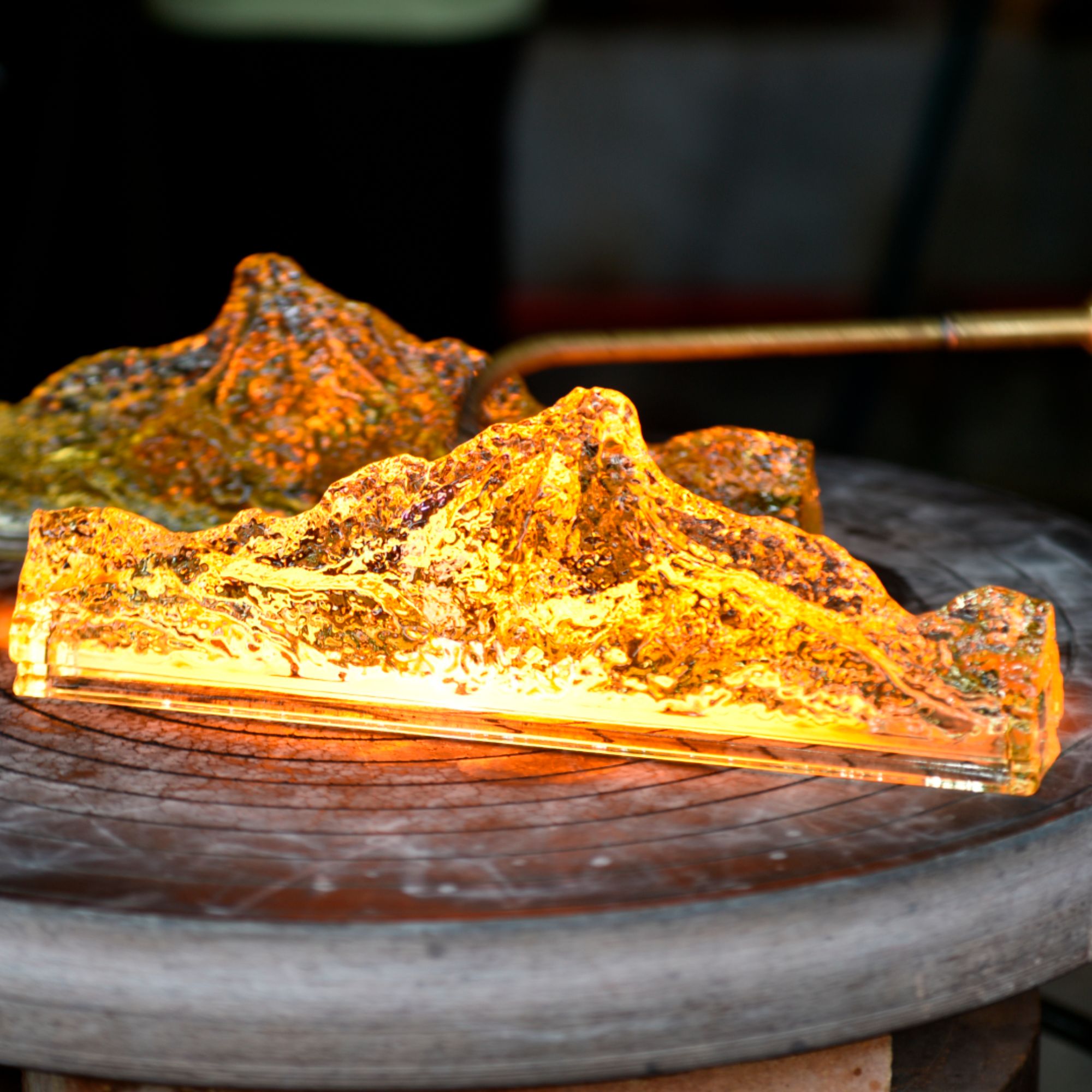 Himalayas 26" Wide Brass LED Vanity Bath Light