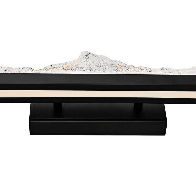 Image 3 Himalayas 37 1/2" Wide Black LED Vanity Bath Light more views