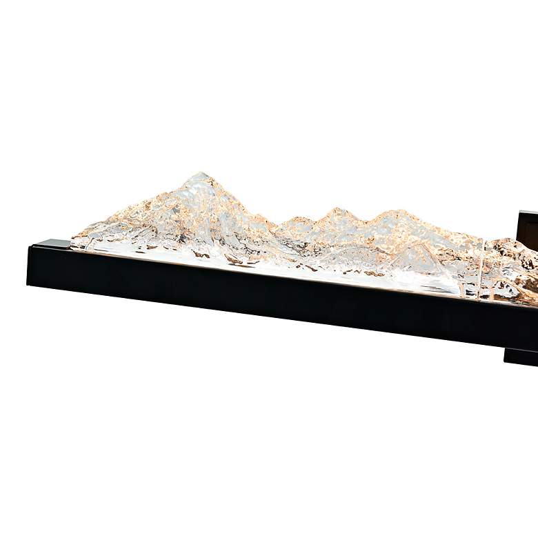 Image 4 Himalayas 37 1/2" Wide Black LED Vanity Bath Light more views