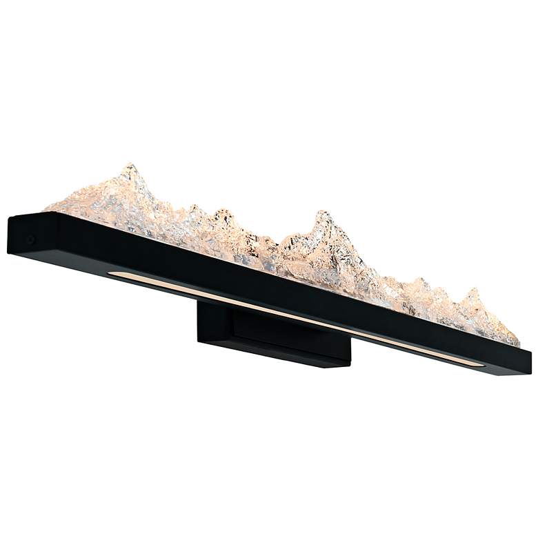 Image 6 Himalayas 37 1/2" Wide Black LED Vanity Bath Light more views