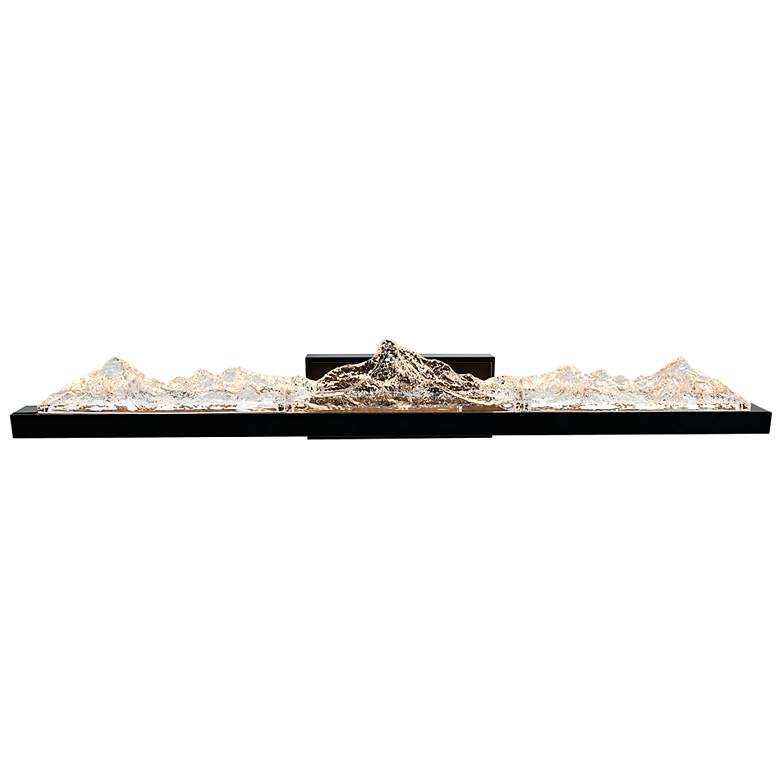 Image 7 Himalayas 37 1/2" Wide Black LED Vanity Bath Light more views