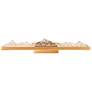 1_Himalayas 37 1/2" Wide Brass LED Vanity Bath Light