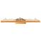 Himalayas 37 1/2" Wide Brass LED Vanity Bath Light