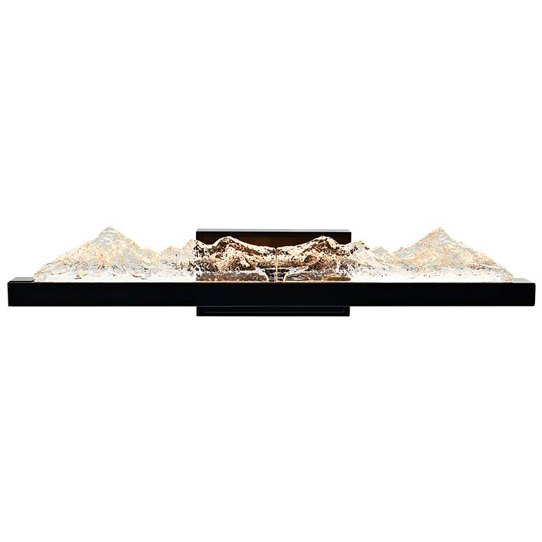 Image 4 Himalayas 42" Wide Black LED Vanity Bath Light more views