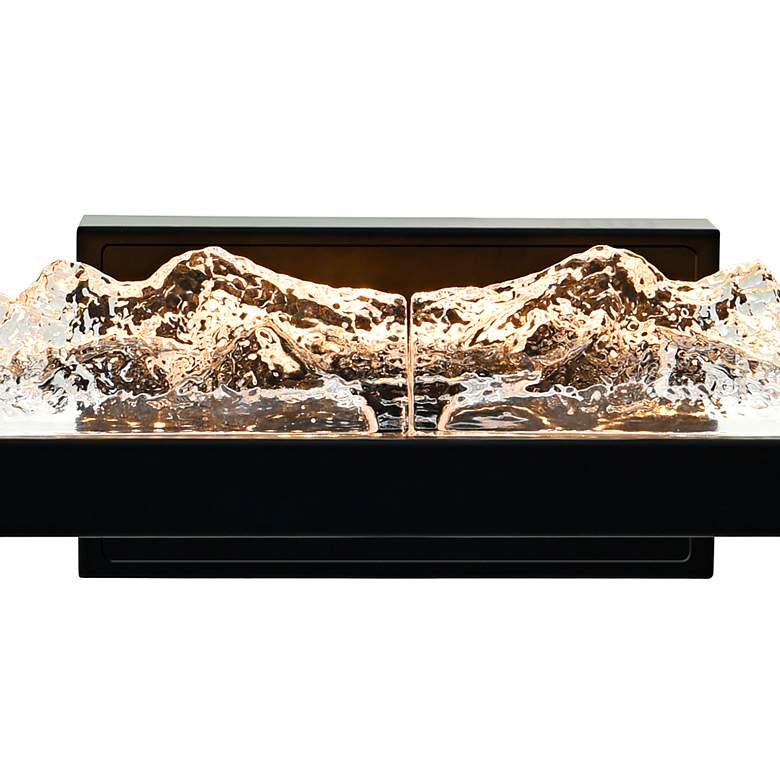 Image 5 Himalayas 42" Wide Black LED Vanity Bath Light more views