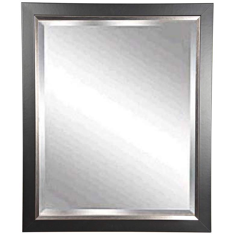Image 1 Hindt 26 1/2 inch x 30 1/2 inch Beveled Wall Mirror