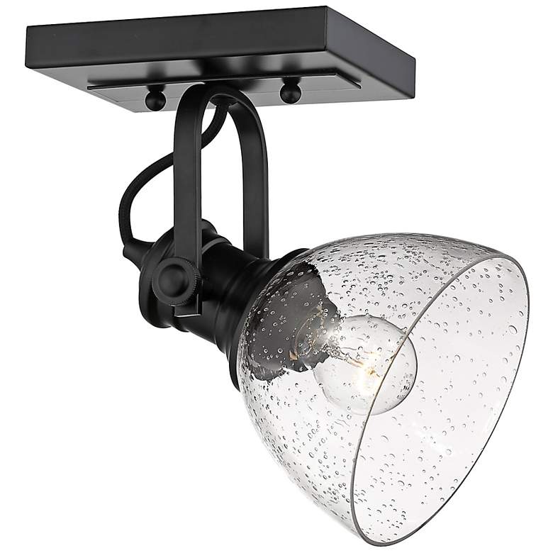 Image 4 Hines 7" Wide Matte Black Ceiling Light more views