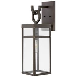 Hinkle Porter 22&quot; High Oil Rubbed Bronze LED Outdoor Wall Light