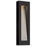 Hinkley 24"H Satin Black Integrated LED Outdoor Wall Light