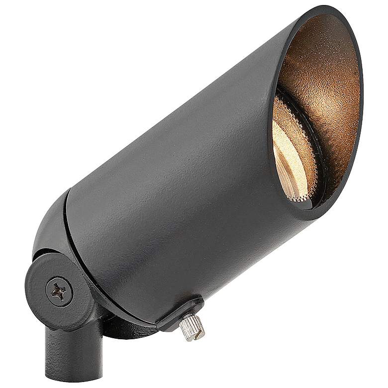 Image 1 Hinkley 3 1/4 inch High Satin Black 12W LED Accent Spot Light