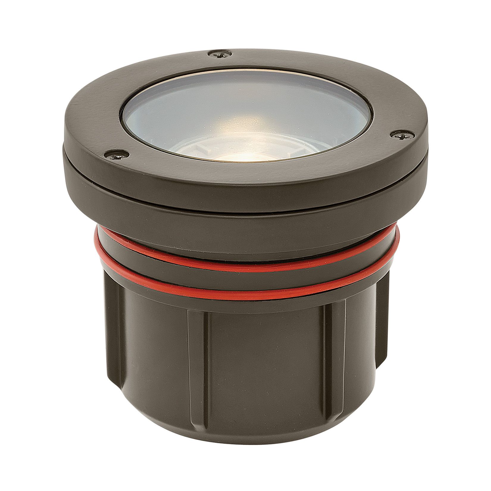 Image 2 Hinkley 4 1/2" High Bronze 2700K LED Flat Top Well Light more views