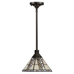 Hinkley 6 3/4" Wide Tahoe Mission Tiffany-Style Mini Pendant