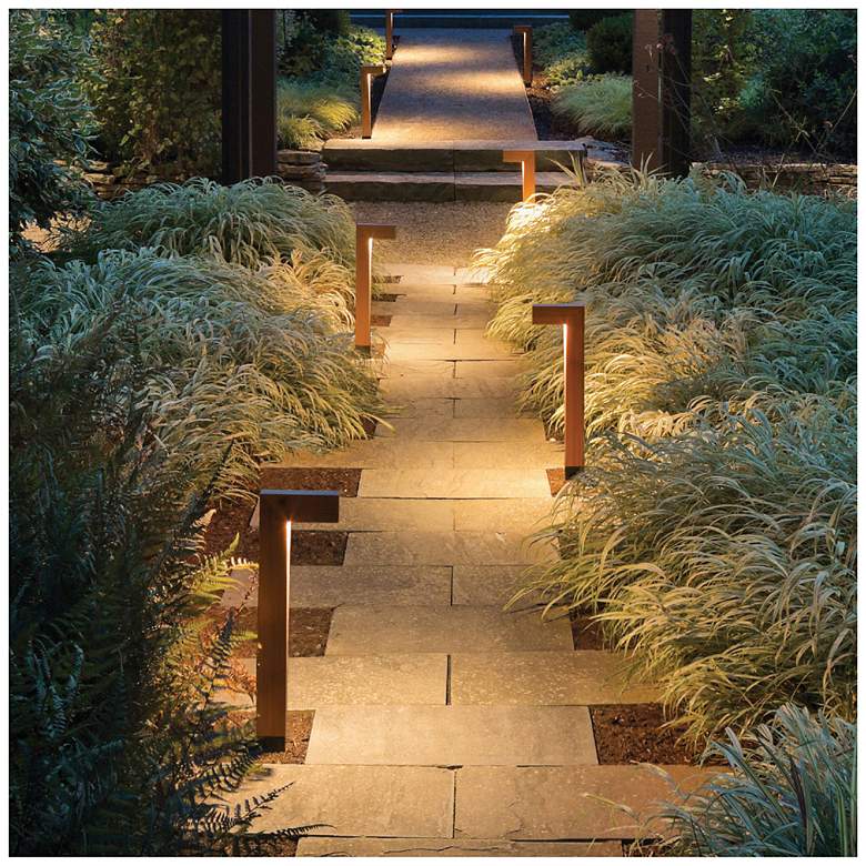 Image 4 Hinkley 7" Wide Bronze Landscape Accessory Power Post more views