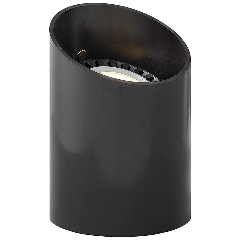 Image 1 Hinkley 8" HIgh Black Finish Landscape Well Spot Light