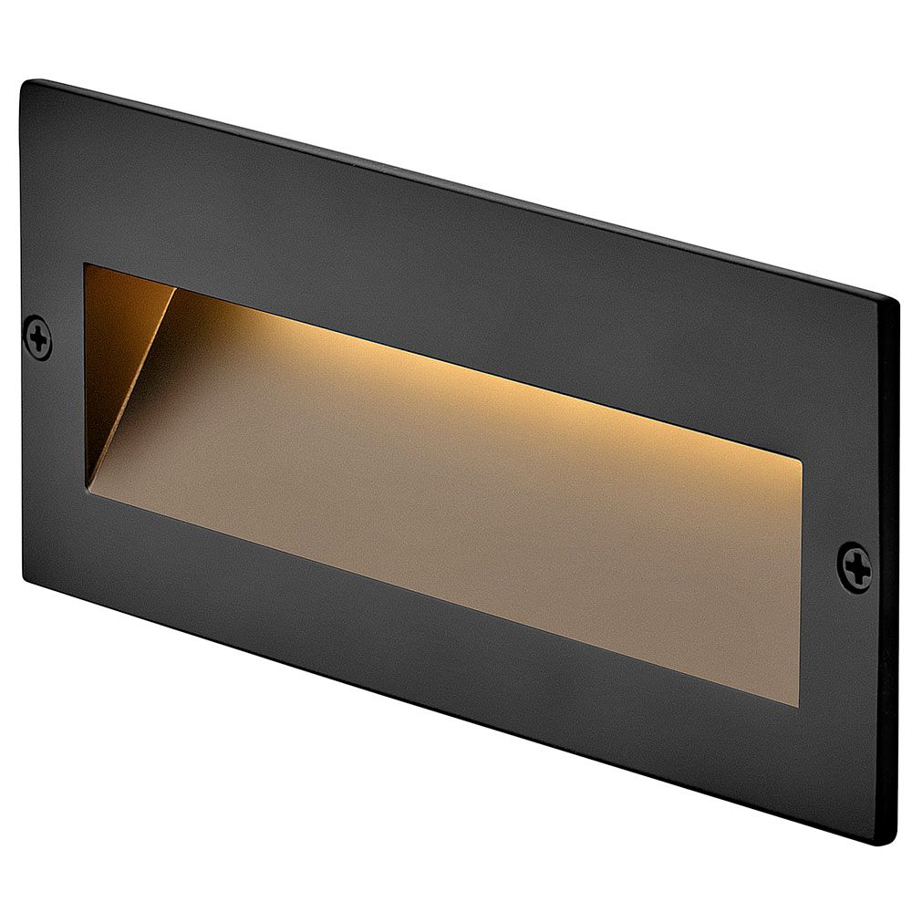 Hinkley 8" Wide Tapered Bronze 12V Landscape Step Light Image 5