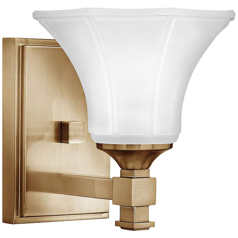 Hinkley Abbie 7 3/4&quot; Brushed Caramel Wall Sconce