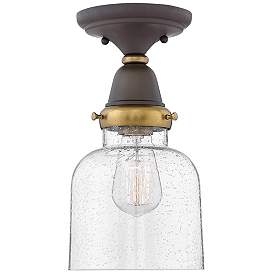 Image1 of Hinkley Academy 6 1/2" Wide Oil-Rubbed Bronze Ceiling Light