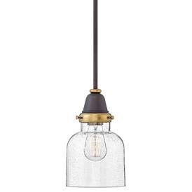 Image2 of Hinkley Academy 6 1/2" Wide Oil-Rubbed Bronze Mini Pendant