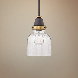 Image1 of Hinkley Academy 6 1/2" Wide Oil-Rubbed Bronze Mini Pendant