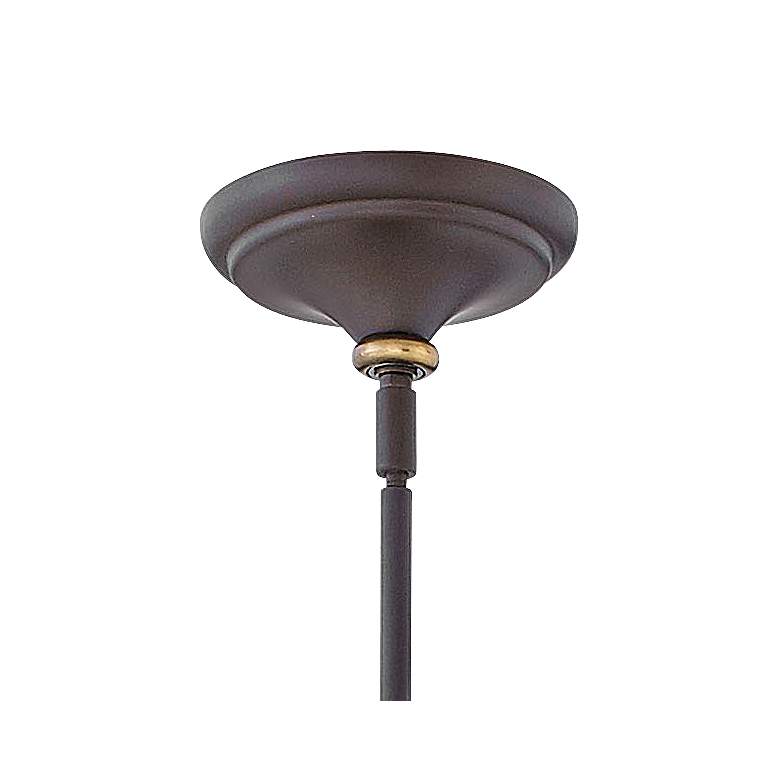 Image 4 Hinkley Academy 6 1/2 inch Wide Oil-Rubbed Bronze Mini Pendant more views