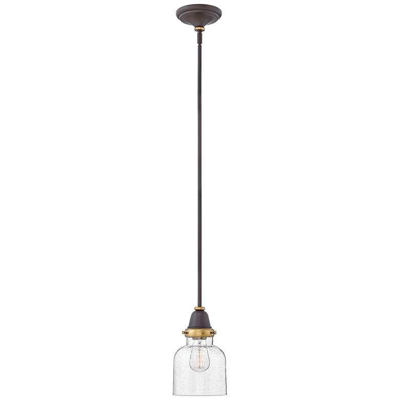Image 5 Hinkley Academy 6 1/2" Wide Oil-Rubbed Bronze Mini Pendant more views