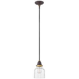Image5 of Hinkley Academy 6 1/2" Wide Oil-Rubbed Bronze Mini Pendant more views