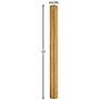 3_Hinkley Accessory Stem 12" Accessory Stem 0" Rustic Brass more views
