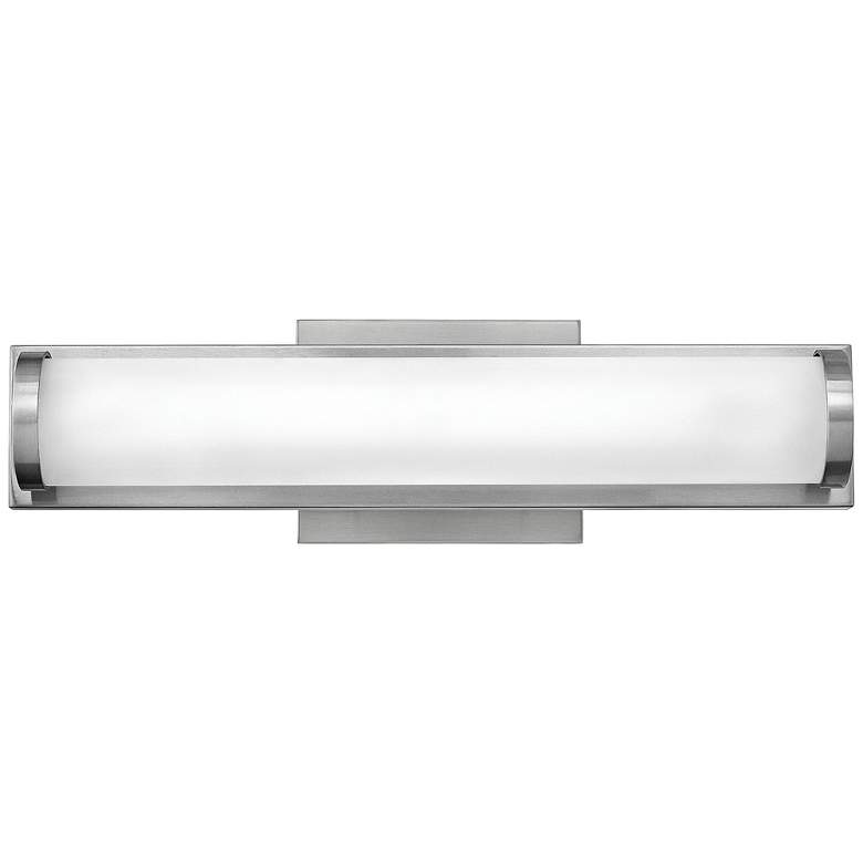 Image 1 Hinkley Acclaim 16" Wide Brushed Nickel LED Bath Light