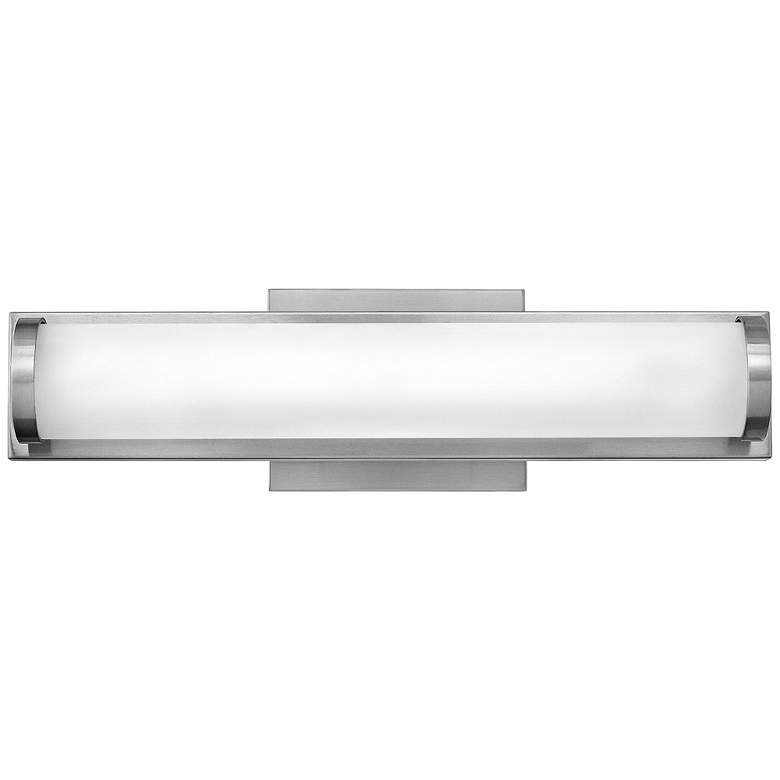 Image 1 Hinkley Acclaim 16" Wide Brushed Nickel LED Bath Light
