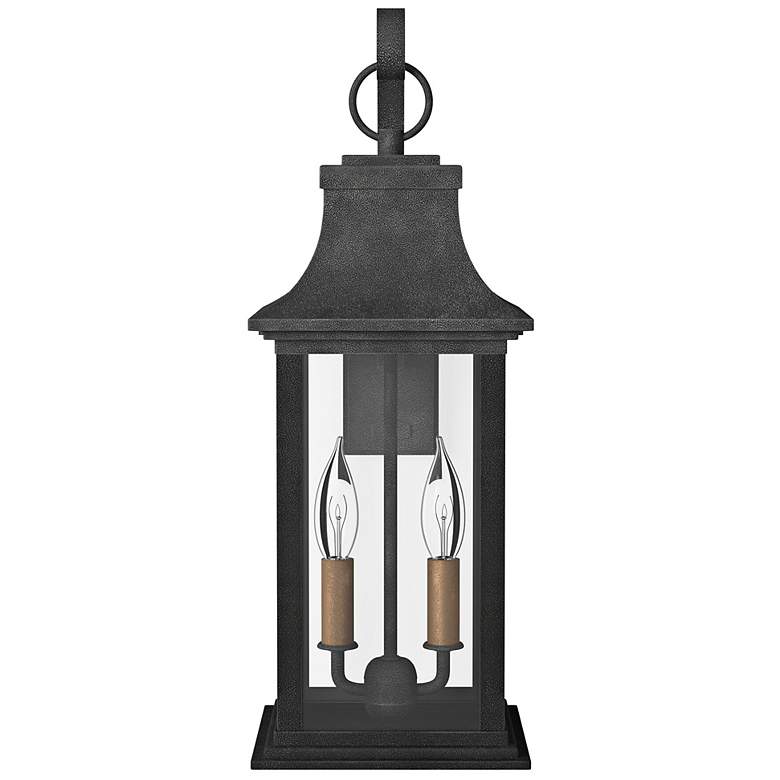 Image 6 Hinkley Adair 20"H Aged Zinc 2-Light LED Outdoor Wall Light more views
