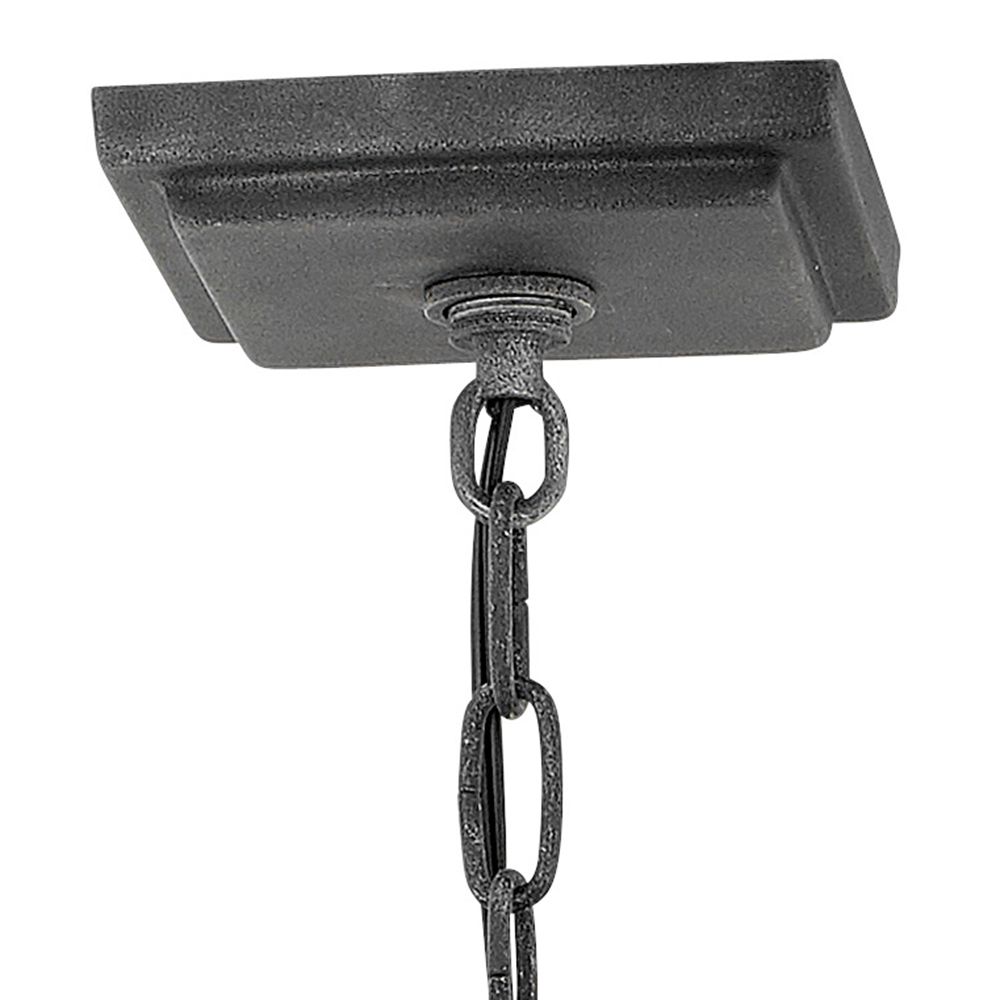 Image 6 Hinkley Adair 23" High Aged Zinc Outdoor Hanging Light more views